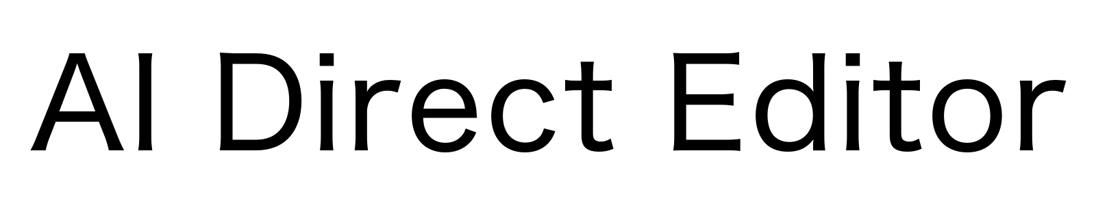 AI Direct Editor